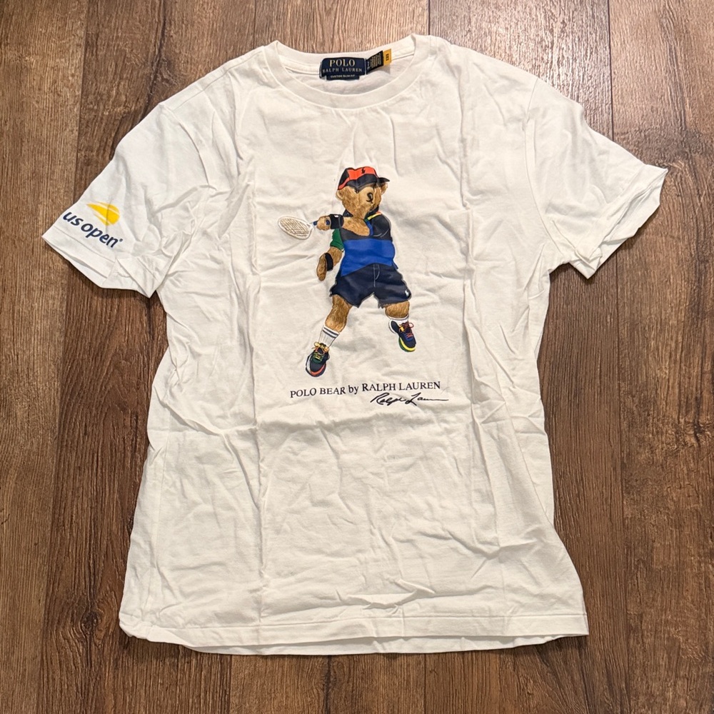 Polo by Ralph Lauren White Bear Graphic Tee
